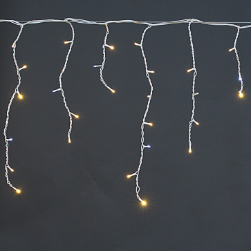 А-056R WW гирлянда светодиодная 5х0,6м 180LED "бахрома"влагозащитная