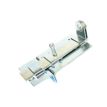 Задвижка дверная ЗД-04, цинк, (Металлист)// Россия 