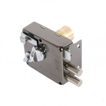 Замок накладной АЛЛЮР LT 556 BN-R, 6 ключей