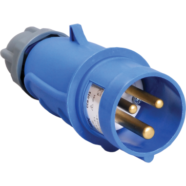 Вилка переносная MAGNUM ССИ-013 16А-6Ч 200-250В 2P-PE IP44 IEK