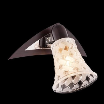 Светильник СПОТ 20032/1 хром/венге