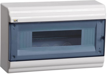 Бокс ЩРН-П-12 модулей навесной пластик IP41 ИЭК PRIME MKP82-N-12-41-10