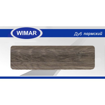 Плинтус с каб. каналом 58 мм Дуб Пармский