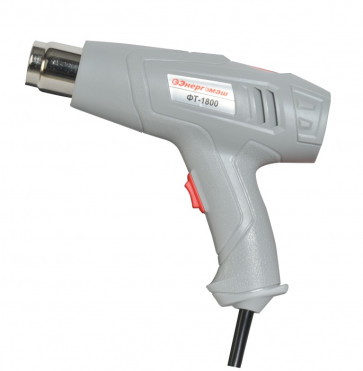 Фен технический Энергомаш ФТ-1800 1800Вт, 2 ступенит, 2 насадки