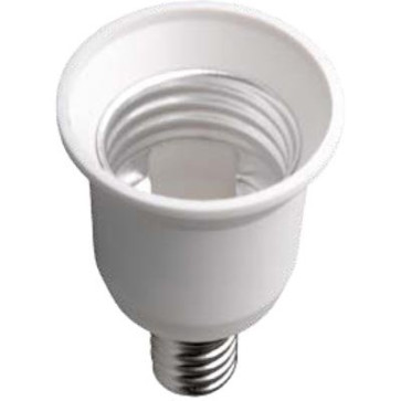 Переходник Е-14/Е-27 FB14-27 (белый) инд.упак ТДМ 