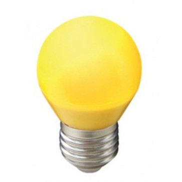 Лампа Ecola св/д шар G45 E27 5W Желтый матов
