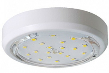 Ecola GX53 5356 св-к Накладной Легкий Белый 18x95 FW5356ECD