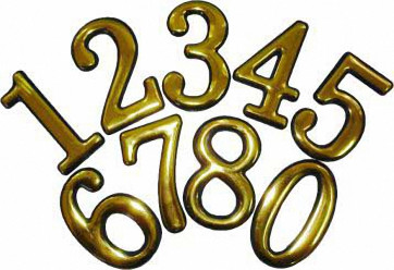 Номер дверной малый ассортим