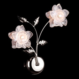 Бра 4827/2 хром + белая подсветка EUROSVET