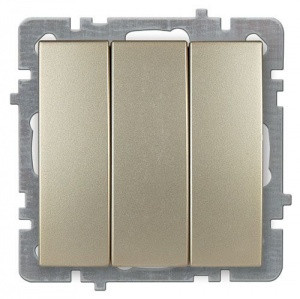 Выкл. золото с/п 3 кл. NILSON TOURAN (Thema) (Default)