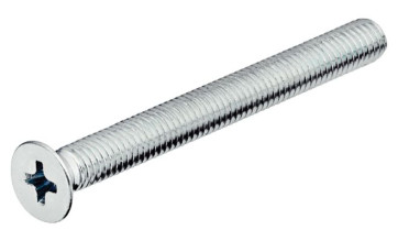 Винт оцинк. М6*80 мм потай DIN 965
