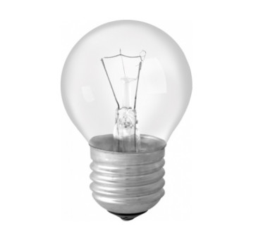 Лампа накал, Космос шар Е27 40W шар прозрачная