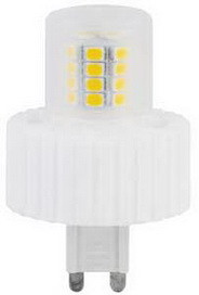 Лампа Ecola G9 LED 7,5W Corn Mini 220V 4200K 300° (керамика) 61x40