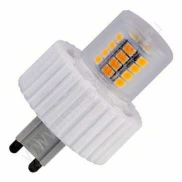 Лампа Ecola G9 LED 8W Corn Mini 220V 2800K 360° (керамика) 61x40 (В)