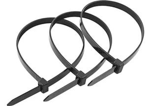 Хомут пластм. 300х3,6мм, ЧЕРНЫЙ