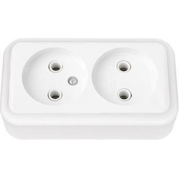 Розетка б/з 2 ОП Пралеска РА 16-260 (Светприбор)