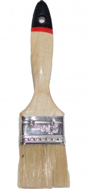 Кисть макловица круглая, искусст. щетина, пластмас. корпус, пластмассовая ручка MTX