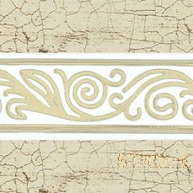 Венеция карниз 3-х рядный 2,4 м, краке золото