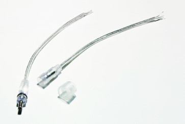 Коннектор DC для наружнего применения (разъёмы папа-мама) с фиксатором