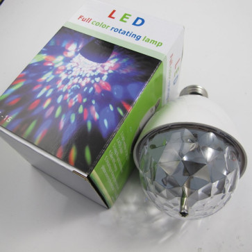 Лампа LED лампочка-цветомуз.К105