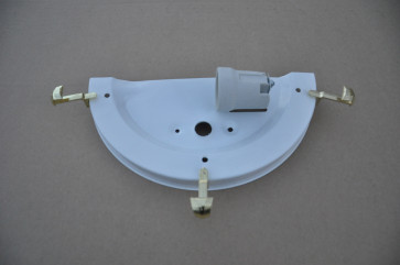 Основание для стекла 300/2 хром