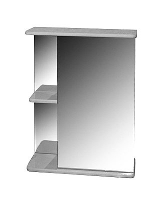 Шкаф навесной "Стандарт-50" правый белый