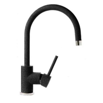 Смеситель кухня GRANFEST д35, черный