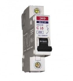 Автомат ЭКФ 63А 1-п