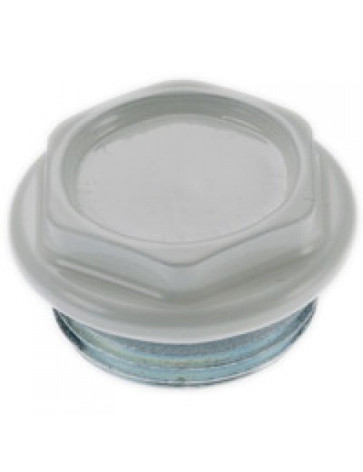 Заглушка для радиатора 1* левая с сил. прокладкой