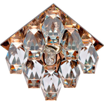 Светильник JD119 прозрн., корич JCD9 35W G9 Feron