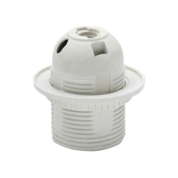 Патрон люстровый белый Е-27 резьбой