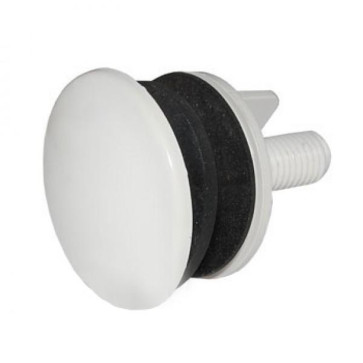 Заглушка для раковины белая