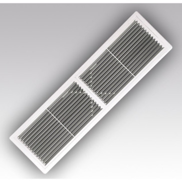 Решетка вент. переточная 455*133 4513РП двусторонняя АБС