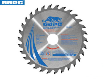 Диск пильный 210 х 32/30мм, 24 твердосплавных зуба БАРС