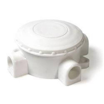 Распредкоробка 4-х рожковая пластм.