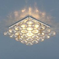 Св. глн. Электростандарт 7235 хром/прозрачн.