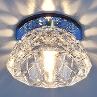 Св. глн. Электростандарт 6237 G9 зеркальный/синий