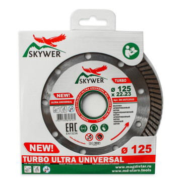 Круг алм. TURBO ULTRA UNIVERSAL 115*2.2*10*22.23 "SKYWER"
