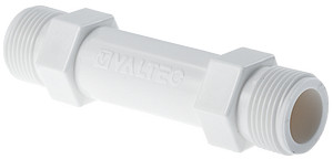 Вставка ремонтная для счетчика воды DN15 (3/4", 80мм, нейлон) VALTEC (VTр.789.080.04)