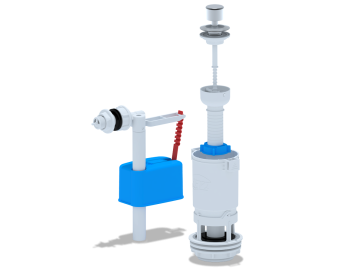 Арматура к смыв. бачку ШТОК АНИпласт метал. бок/подв. WC4050М АНИ пласт ЭКОНОМ