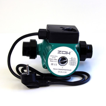 Насос циркуляционный ZOX ZX 25-6 180, с гайками