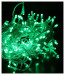 Гирлянда LED 200л L-5 прозр. провод, ЗЕЛЕН 