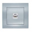 Розетка комп серебро 1А.RJ45Бриллиант (7949858) 