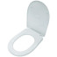 Сиденье для унитаза Комфорт голубовато-белое ИНКОЭР