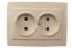 Розетка крем. с/п 2-я б/з NILSON THEME