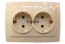 Розетка крем. с/п 2-я с/з NILSON THEME
