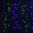 СНОУ БУМ Гирлянда электр. Занавес, 280LED, 2x1,5м, мультицвет, 8 реж, прозрачный провод, 220В