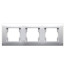 Рамка 3-мест.бел.. Violet V01-21-А31-М
