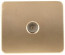 Розетка телевиз. золот. метал. ГАММА